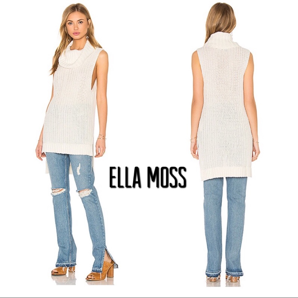Ella Moss KINLEY SLEEVELESS SWEATER